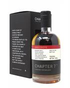 Chapter 7 Anecdote 24 år Blended Malt Skotsk Whisky 47,9 procent alkohol og 70 centiliter